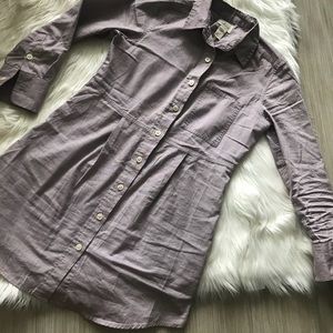 🌸 Long sleeve casual button-up shirt